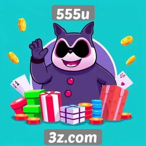 Recursos exclusivos do site de jogos 555u